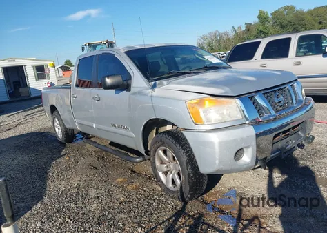 2008 Nissan Titan Se из США, поврежденный, VIN 1N6BA07G68N301182